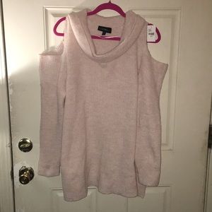 NWT Lane Bryant cold shoulder sweater